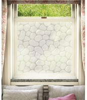 Cobble Window Film Pebbles Design