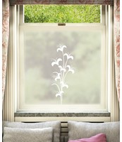 Patterned Window Film - Fleurir