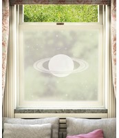 Patterned Window Film - Saturn
