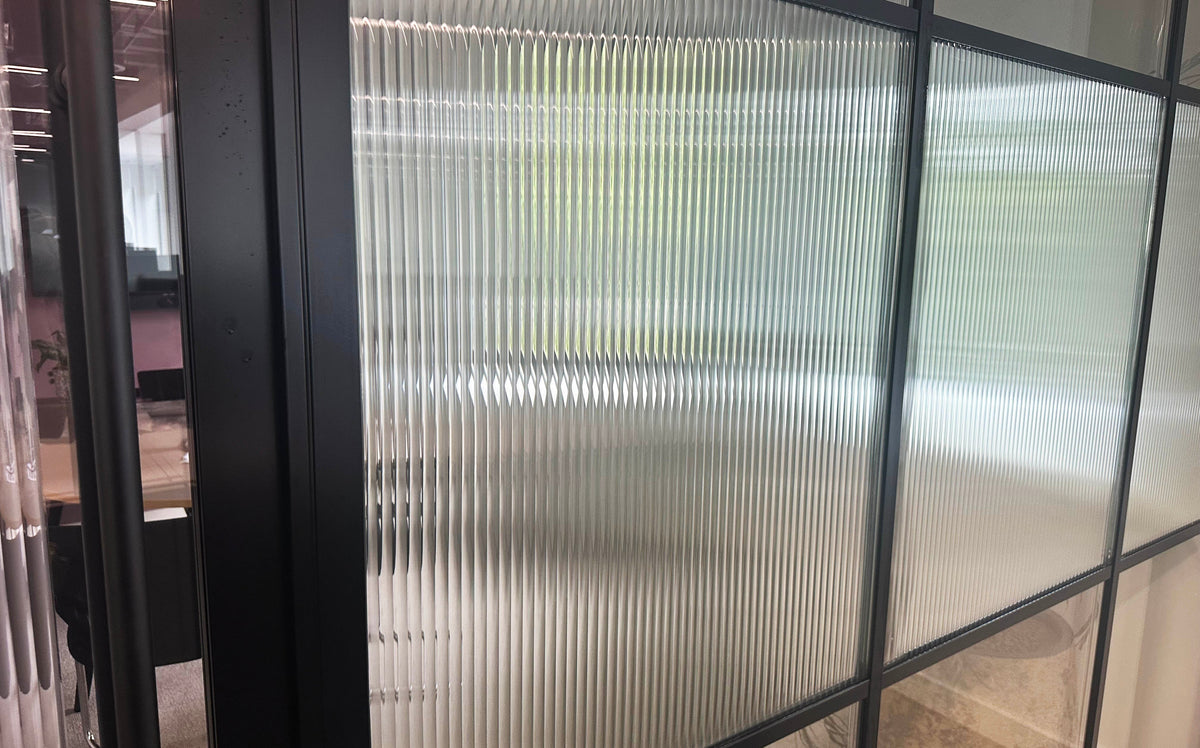 Reeded Film Installation for Privacy and Style