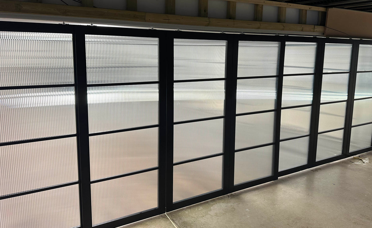Reeded Window Film for Privacy and Style