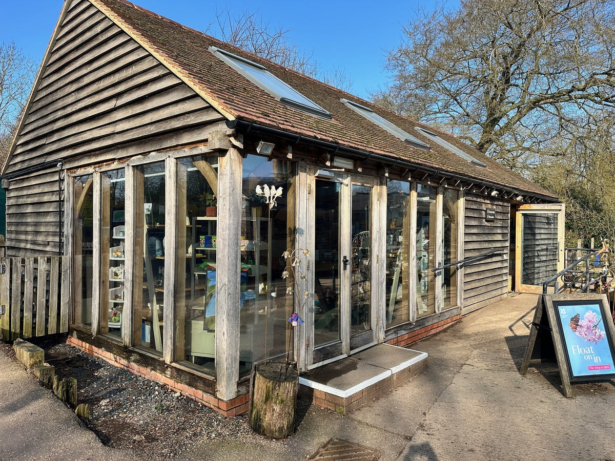 Light Reflective Silver Window Film Installed at National Trust Gift Shop