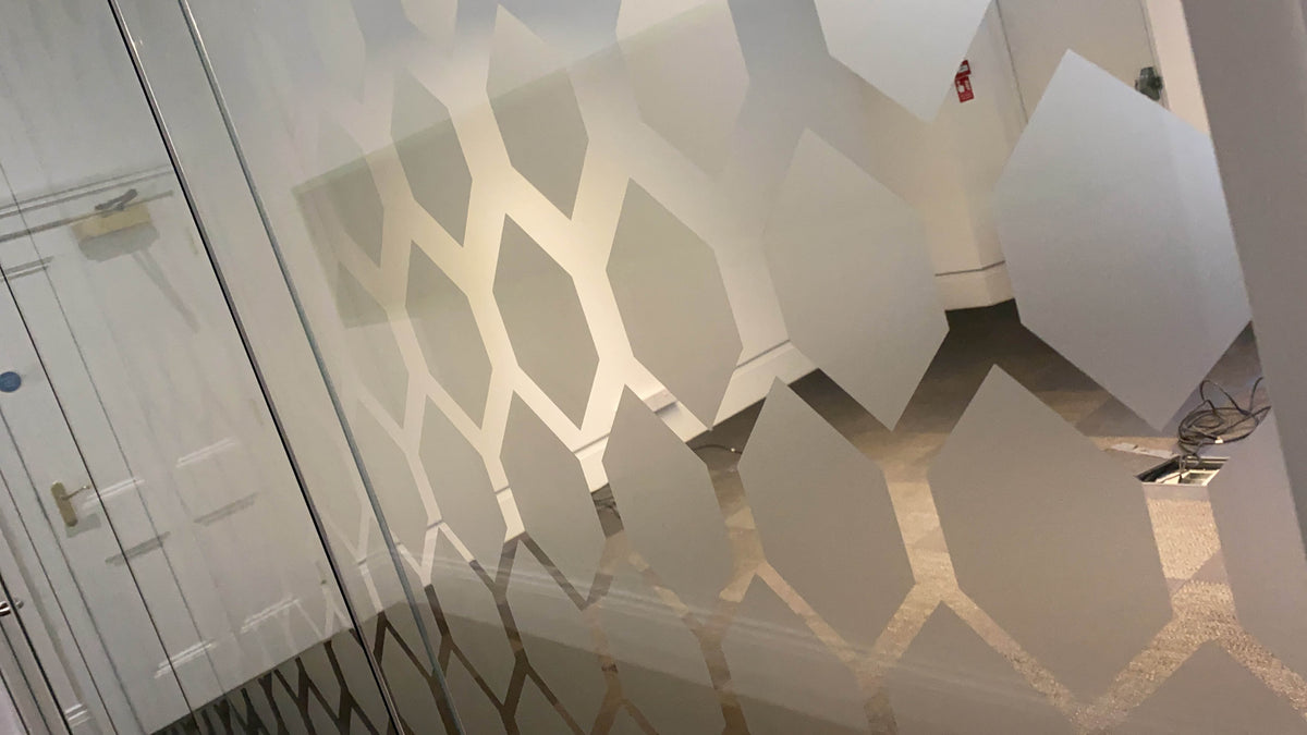 Gorgeous geometry | Frosted film for Manifestation