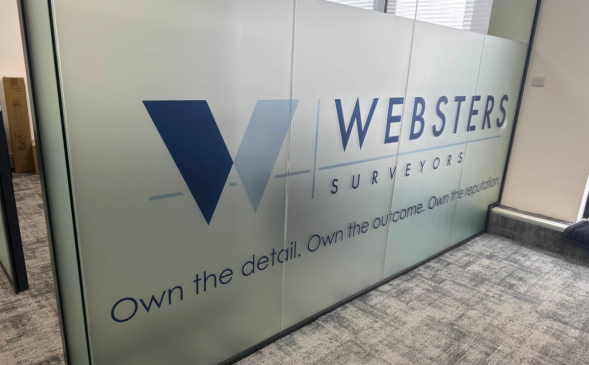 Personalised Privacy Film for London Office