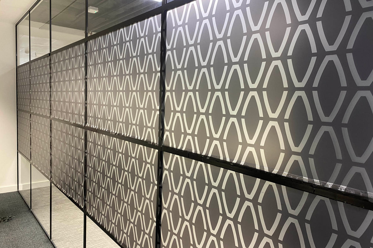 Tranquil transformation with printed film | Printed Graphics Installation