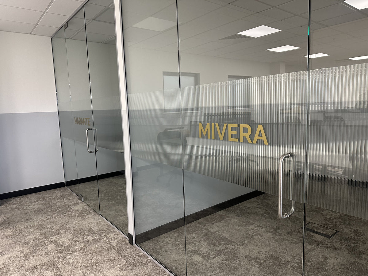Reeded, gold and graphics