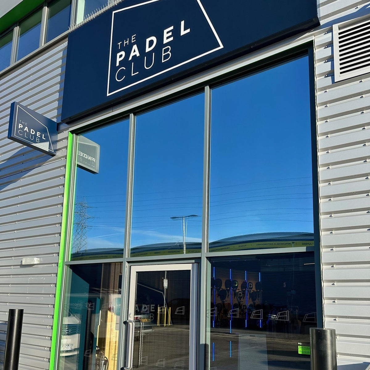 Solar Control Window Film Installation at Padel Club