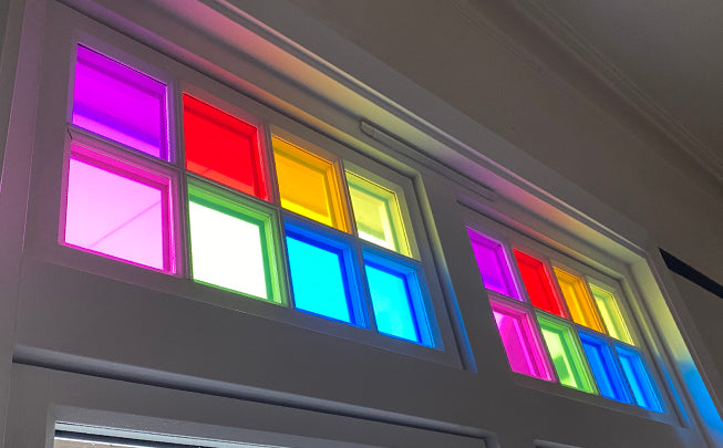 Rainbow Window Film | By the metre