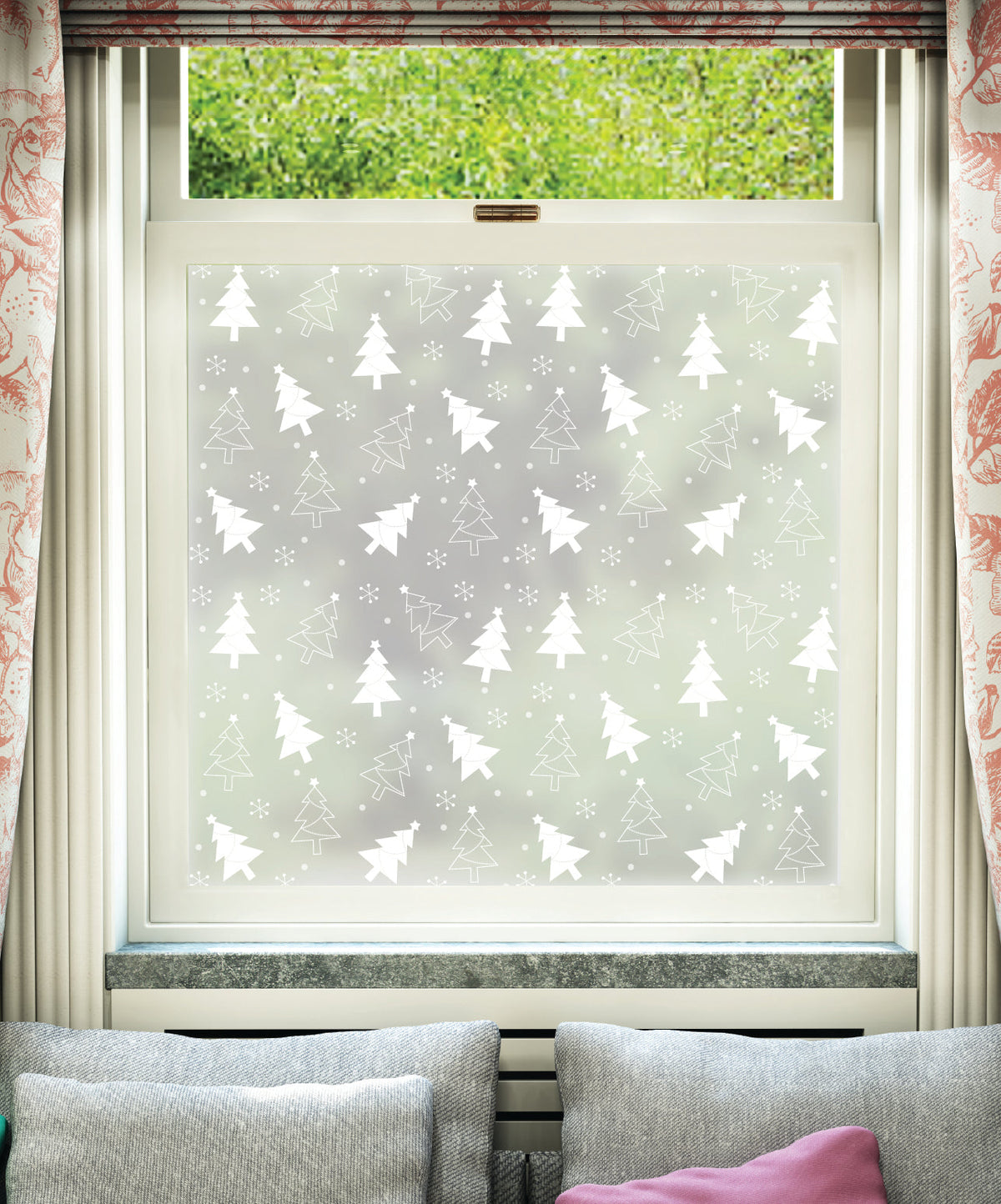 Christmas Window Film Designs