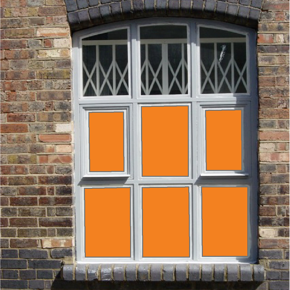 Orange - Solid Colour Film 4233