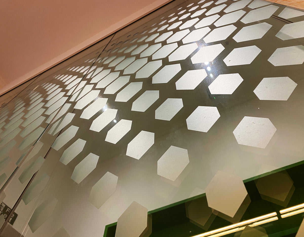 Manifestation Markings for Glass | Window Safety Graphics