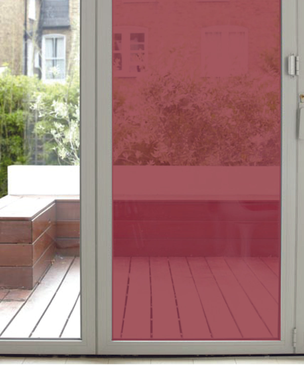 Deep Red - Rainbow Window Film 507