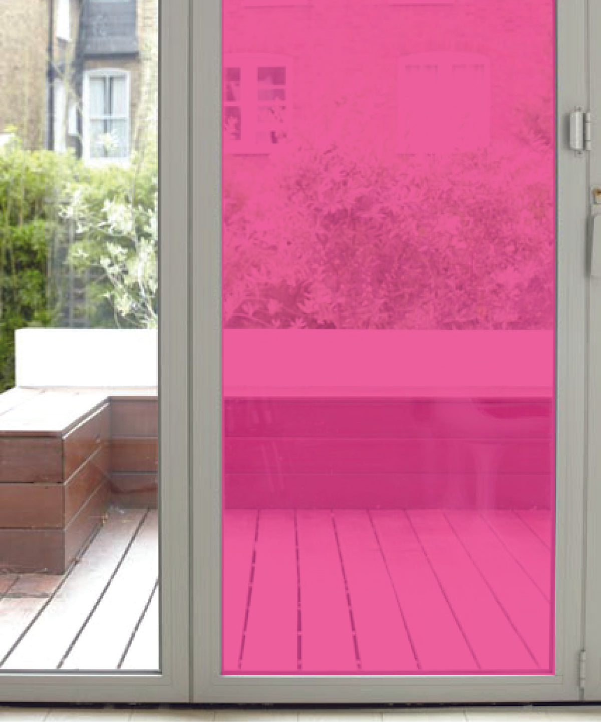 Fuchsia Pink - Rainbow Window Film 509