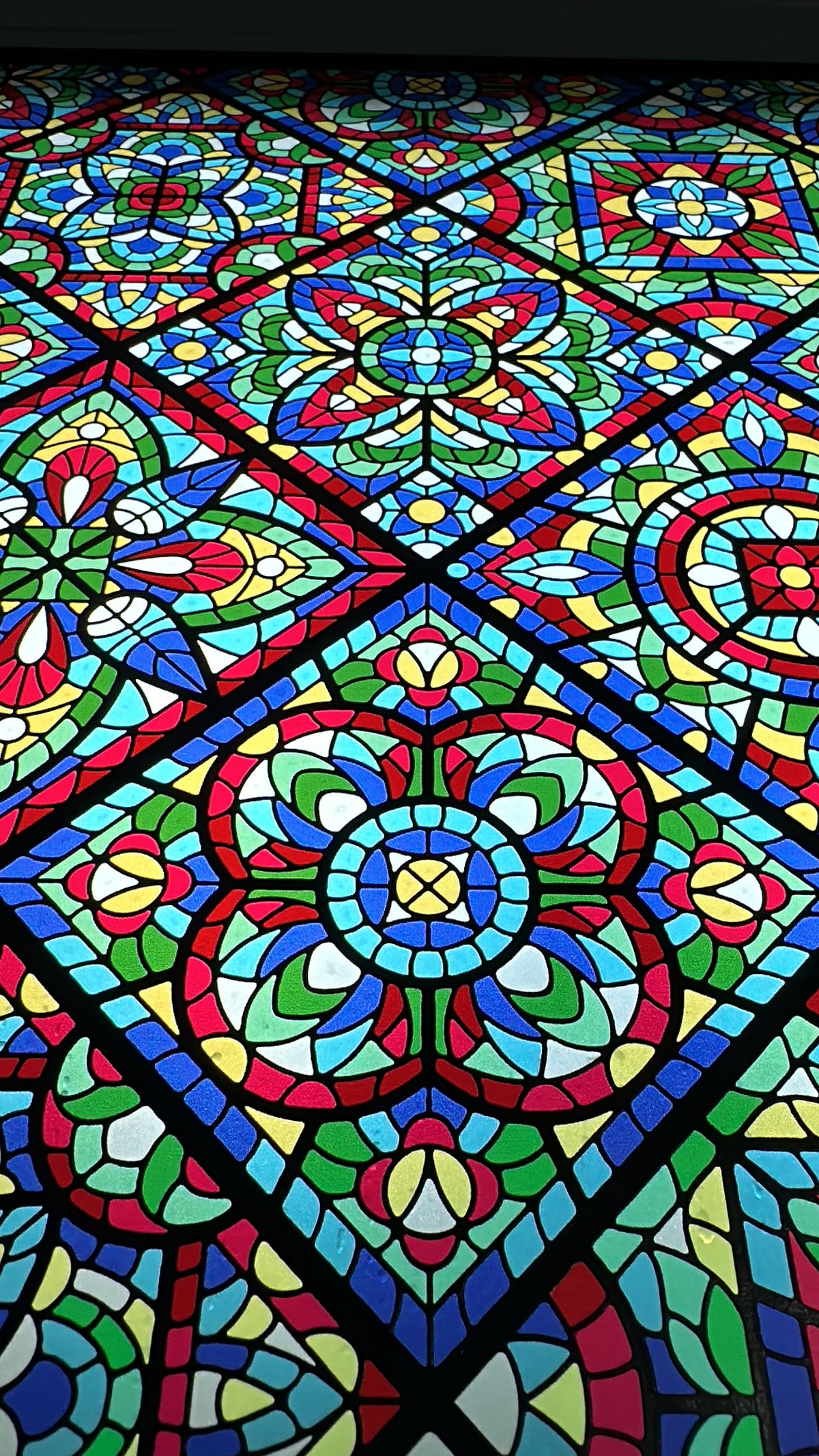 Stained Glass Effect Window Film | SG02