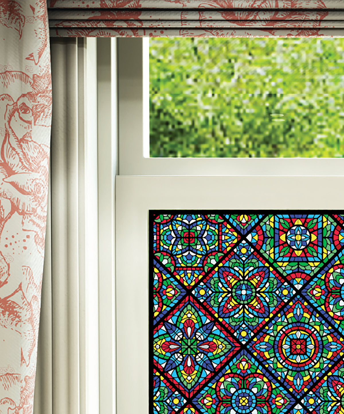 Stained Glass Effect Window Film | SG02