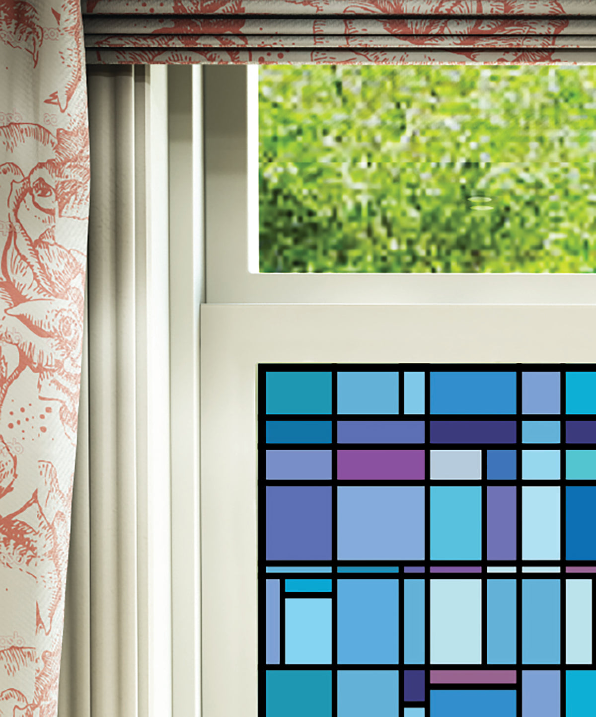 Stained Glass Effect Window Film | SG03