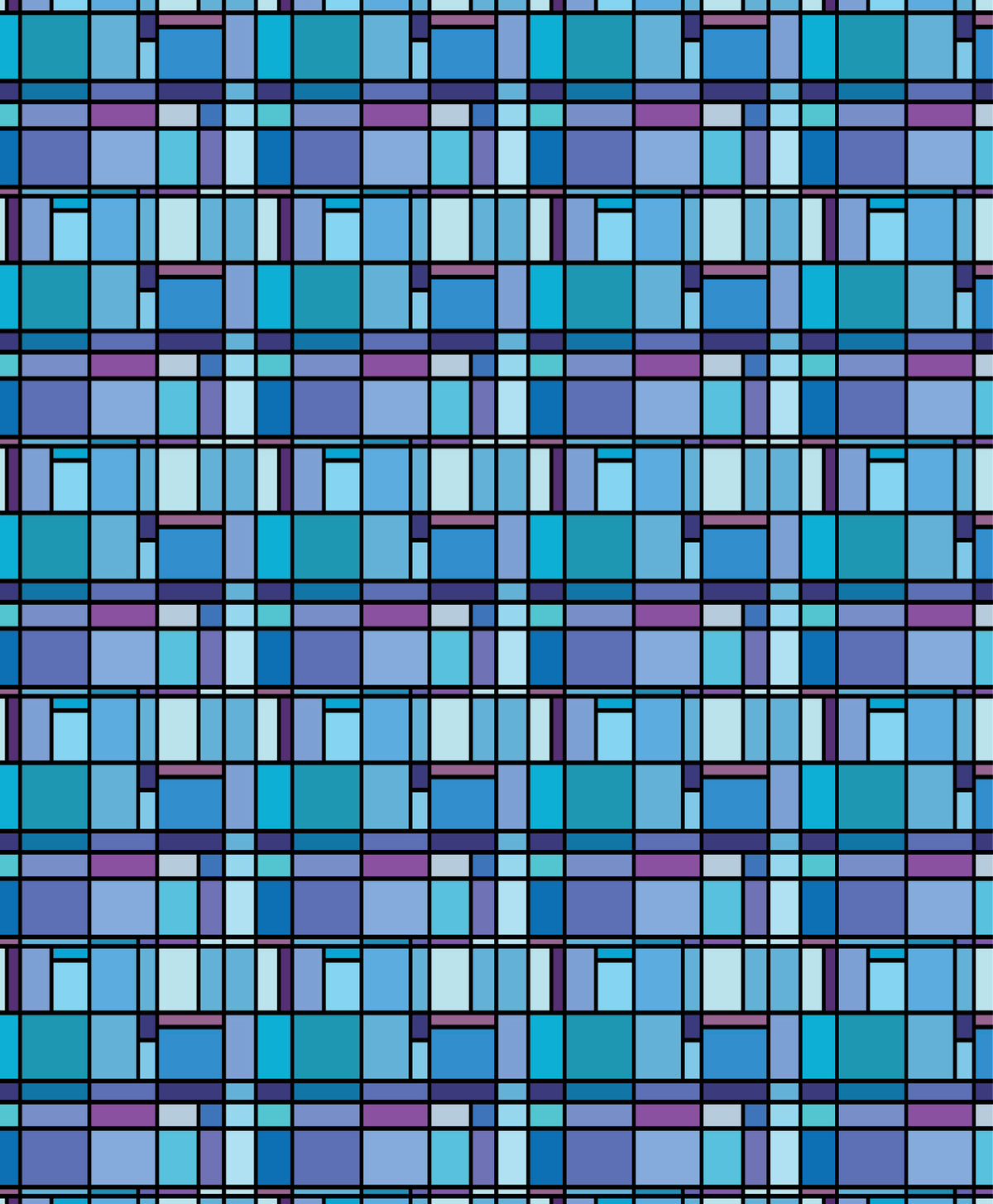 Stained Glass Effect Window Film | SG03