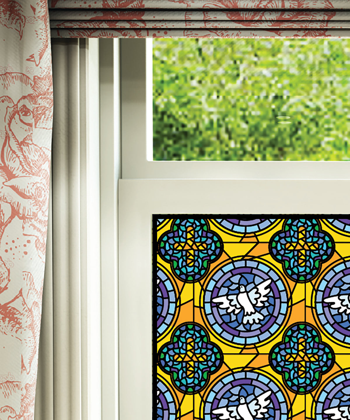 Stained Glass Effect Window Film | SG06