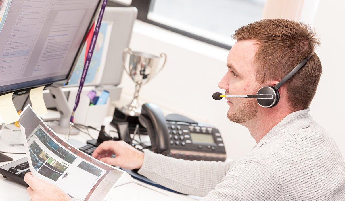 A friendly account manager takes a call about a window film enquiry.