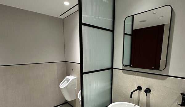 Evoke Standard Frost Reeded Window Film by the Metre