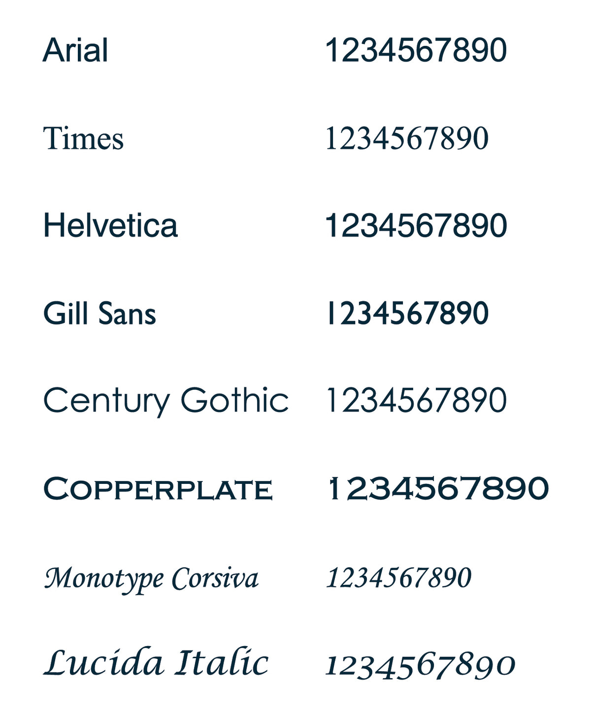 HN012 Frosted House Name or Number