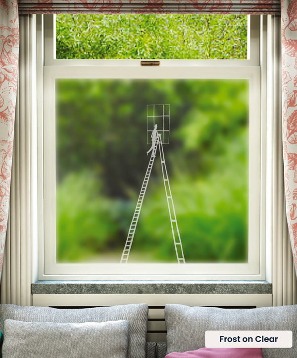 Step Ladder Decorative Frosted Window Film | Rob Ryan Designer Privacy ...