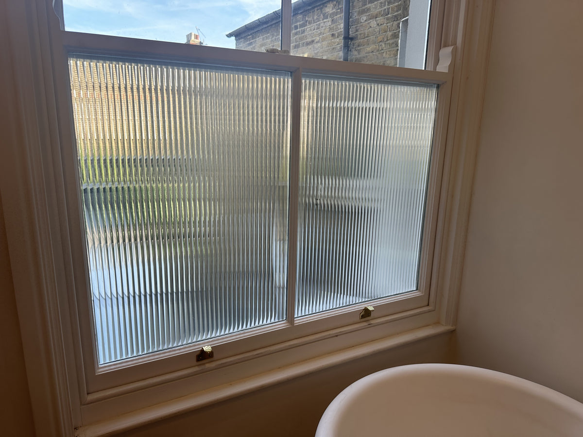 Window Film Ribbed Reeded Window Film | Decorative Privacy Film for Glass