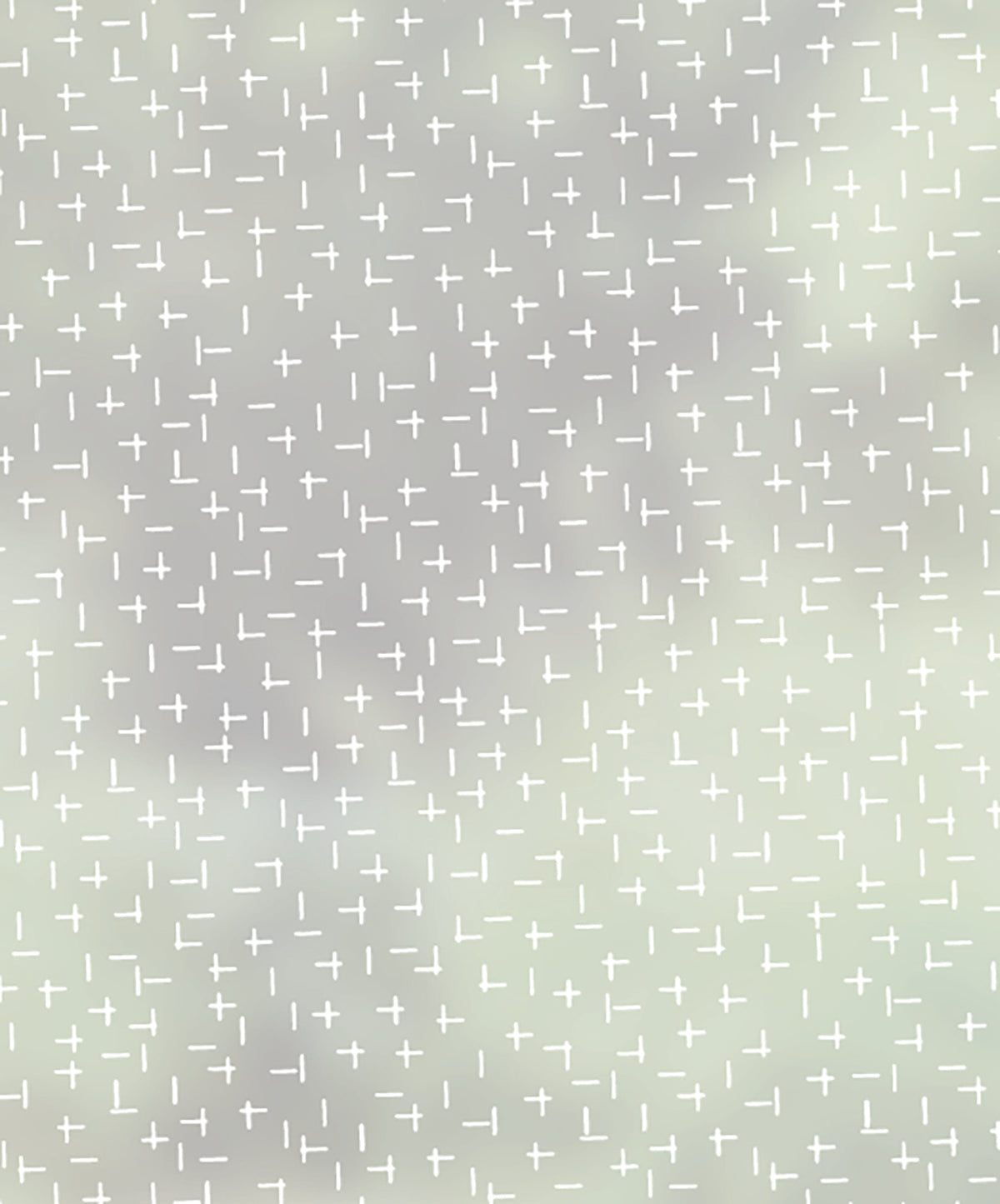 Close-up of Dash It repeated dashes frosted window film pattern by JoJo CoCo.