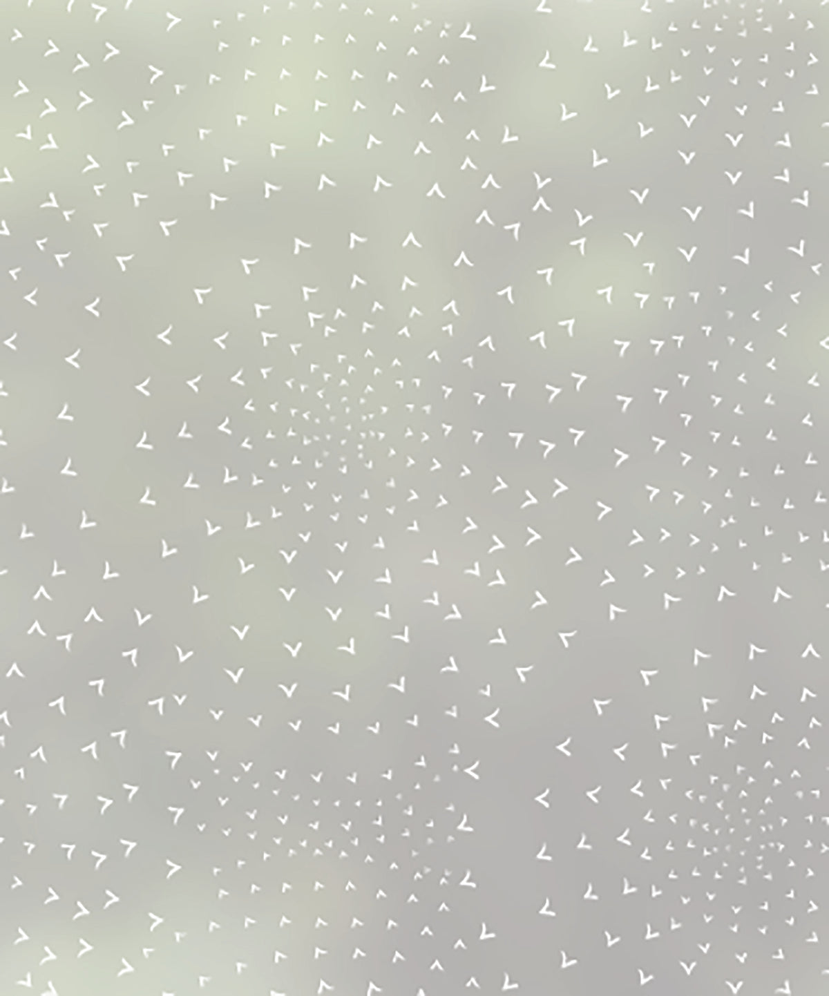 Close-up of Flocking Birds birds frosted window film pattern by JoJo CoCo.