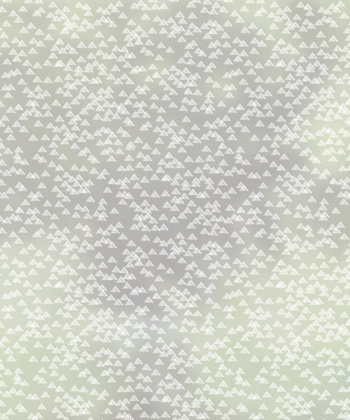 Close-up of Mountains small repeated pattern frosted window film pattern by JoJo CoCo.