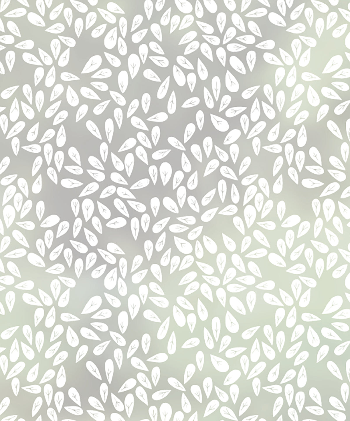 Close-up of Spring Leaves leaves frosted window film pattern by JoJo CoCo.