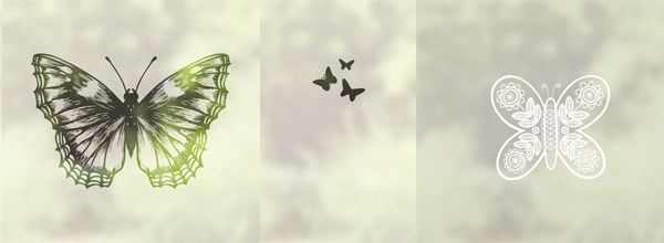 Butterfly Window Film Designs from The Window Film Company