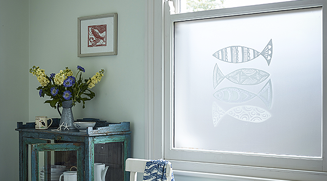 Fish and Sea Life Window Film Designs