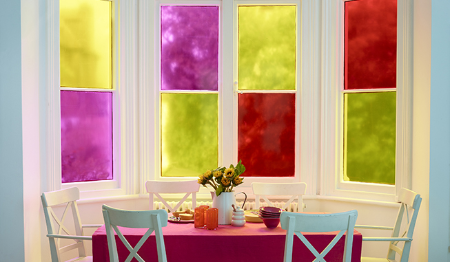 Coloured Window Vinyl Films