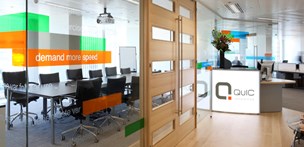 Office Branding by The Window Film Company