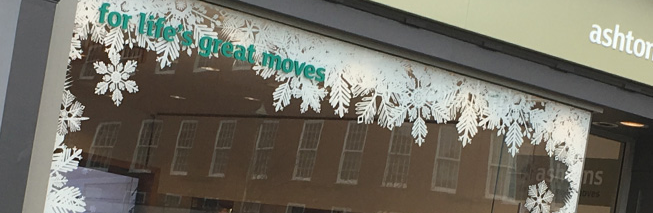 Window Graphics for Estate Agency Windows