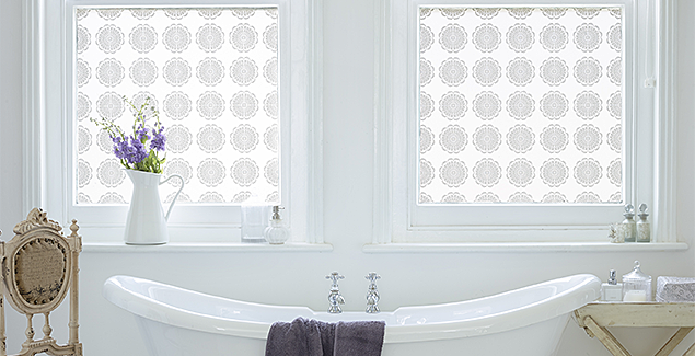 Privacy Glass in the Bathroom Using Window Film