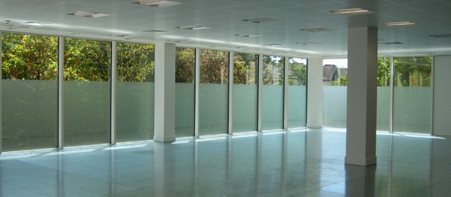 New Office Trend: A Band of Window Film for Privacy - Five Star Window  Coatings