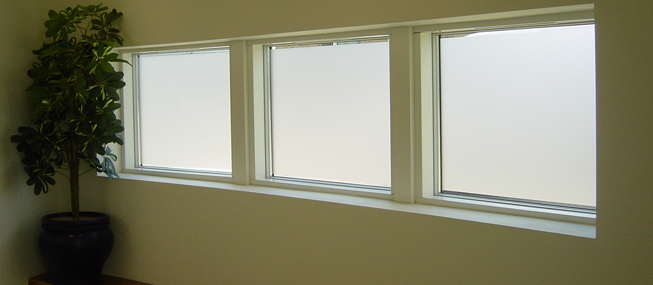 Frosted Privacy Glass Window Film