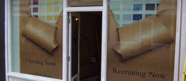 Shop Front installations by The Window Film Company