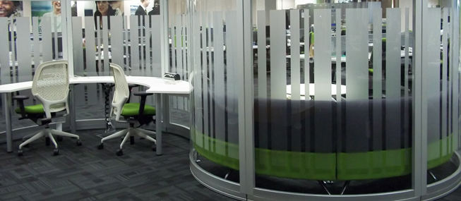 Window Film for Office Partitions