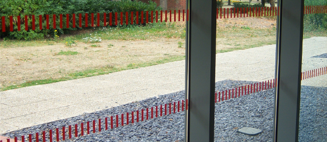 Glass Manifestation supplied and installed by The Window Film Company