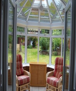 Supertint Glass Conservatory Roof Film