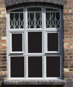 Black Window Film Solid Colour 4210