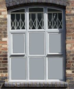 Grey Window Film Solid Colour 4221