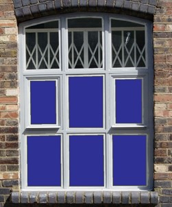 Marine Blue Window Film Colour 4255