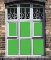 Grass Green Solid Colour Window Film 4261