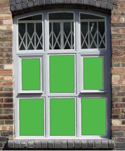 Grass Green Solid Colour Window Film 4261