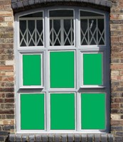 Green Solid Colour Window Film 4269