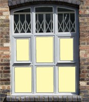Cream Solid Coloured Window Film 4270